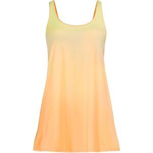 Land's End Scoop neck one piece swimsuit icy mint orange ombré soft cup Various